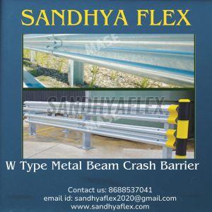 W Beam Metal Crash Barrier