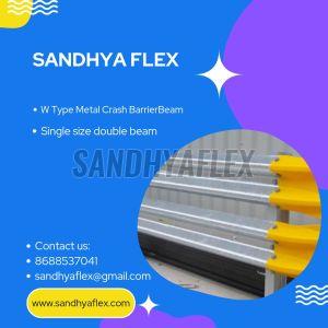 W Beam Metal Crash Barrier