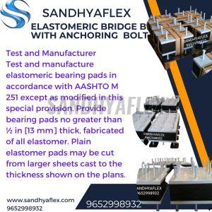 Elastomeric Bearings with Anchoring Bolt