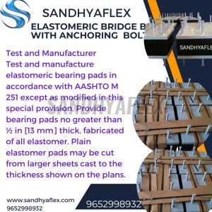 Elastomeric Bearings with Anchoring Bolt
