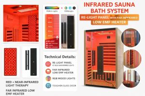 Infrared Red Light Sauna Room