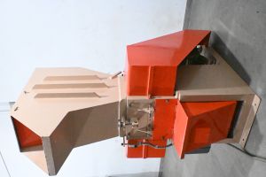 Stainless Steel Plastic Lump Crusher Machine