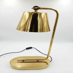 Golden Metal Study Lamp