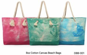 8oz Cotton Canvas Beach Bag