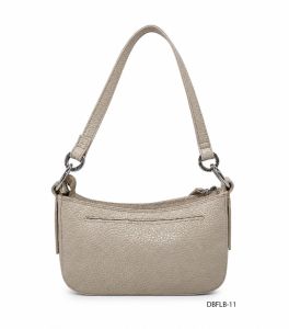 Beige Faux Leather Ladies Shoulder Bag