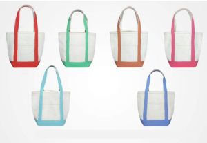 Cotton Canvas Medium Size Tote Bag