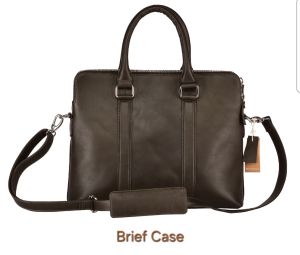 Leather Briefcase Bag