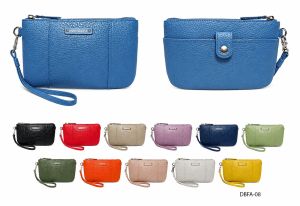 Faux Leather Hand Clutch Wallet