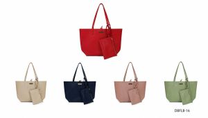 Faux Leather Ladies Tote Bag