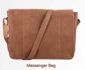 Leather Messenger Bag