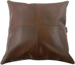 Leather Pillow Cover