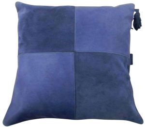 Suede Leather Pillow Cover
