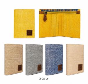 Zipper Canvas Money Purse for Men
