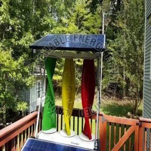 13kW Solar Wind Hybrid Power System