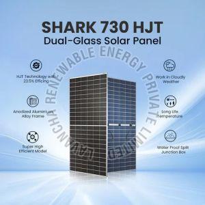 730W Loom Shark Series N Type Bifacial Solar Panel