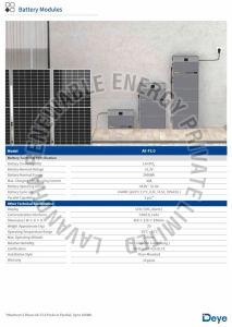Deye SUN-BK80-2.0KWH-EU-AM2 10kWh Hybrid Energy Storage System