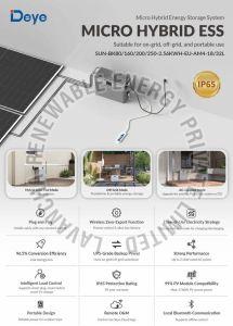 Deye SUN-BK80-2.56KWH-EU-AM4-18L 800W Hybrid Energy Storage System