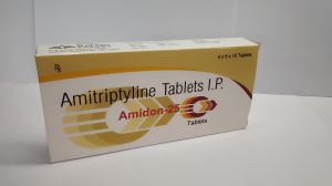 Amitriptyline Hydrochloride 25mg Antidepressant Tablets