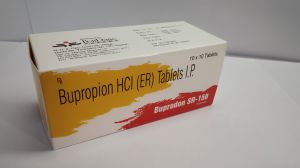 Bupropion Hydrochloride SR 150mg Extended Release Tablets