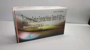 Divalproex Sodium Extended Release 500mg Tablets