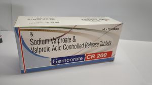 Sodium Valproate And Valproic Acid Controlled Release Tablets