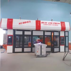 industrial hi speed heat press lamination machine