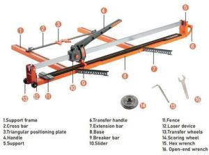 Facile T3 Super PRO 180 Manual Tile Cutter