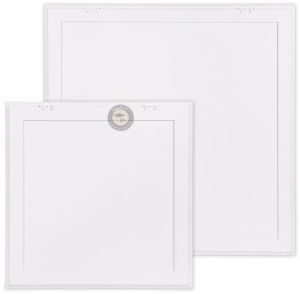 White Easy Access Metal Trap Door