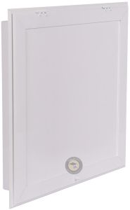 White Easy Access Metal Trap Door