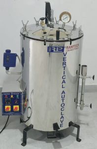 Single Wall Vertical Autoclave