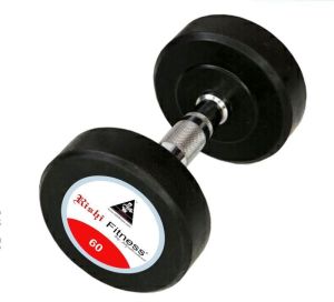 60 Kg Solid Rubber Dumbbell