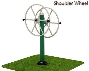 Outdoor Gym Shoulder Wheel Machine