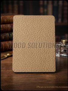 Beige Faux Leather Sheet