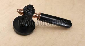 Black PVD Mortise Door Lock Handle Set