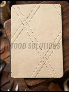 Cream Faux Leather Sheet