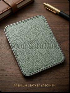 Green Faux Leather Sheet
