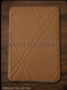 Tan Brown Faux Leather Sheet