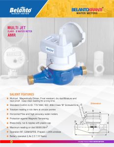 Multijet Class B Amr Water Meter