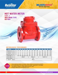 Hot Water Meter Belanto Kranti