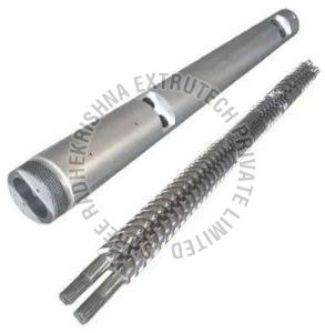 Screw Barrel With Grooved Feed
