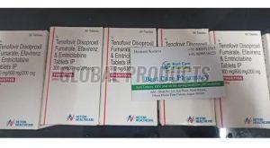 Efavirenz Emtricitabine And Tenofovir Disoproxil Fumarate Tablets IP