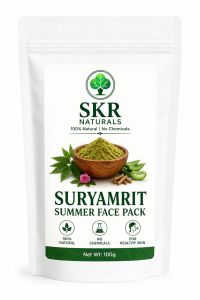 SKR Naturals Suryamrit Cooling Herbal Radiance Face Pack