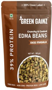 Green Gainz Desi Masala Roasted Edamame Beans