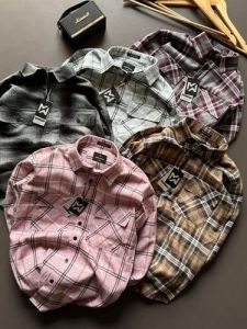 Mens Checked Yarn Dyed Cotton Casual Shirt