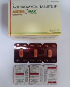 Azithromax 500mg Tablets