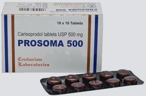 Prosoma 500mg Tablets