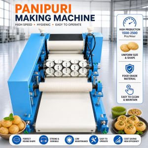 Automatic Panipuri Golgappa Making Machine