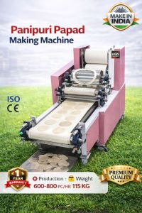 Panipuri Sheeter Machine