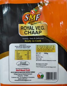 500gm  Frozen Veg Soya Chaap
