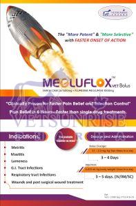 Enrofloxacin and Flunixin Meglumine Bolus